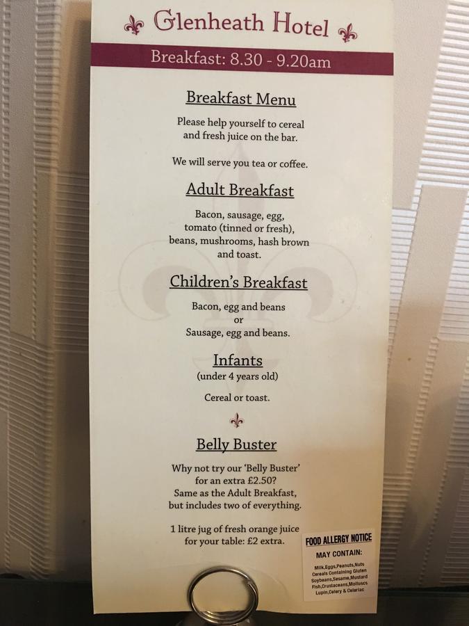 Glenheath Hotel Blackpool Zewnętrze zdjęcie
